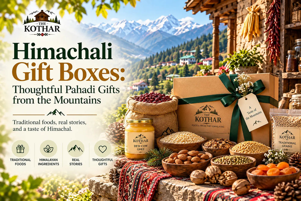 Himachali Gift Boxes: Thoughtful Pahadi Gifts from the Mountains | KOTHAR