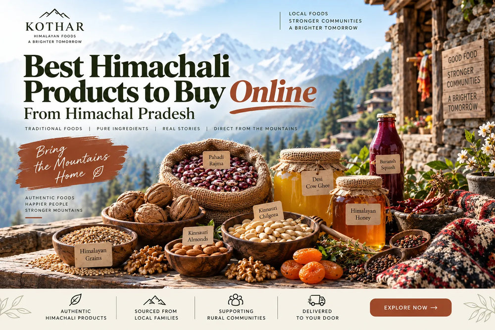 Best Himachali Products to Buy Online From Himachal Pradesh