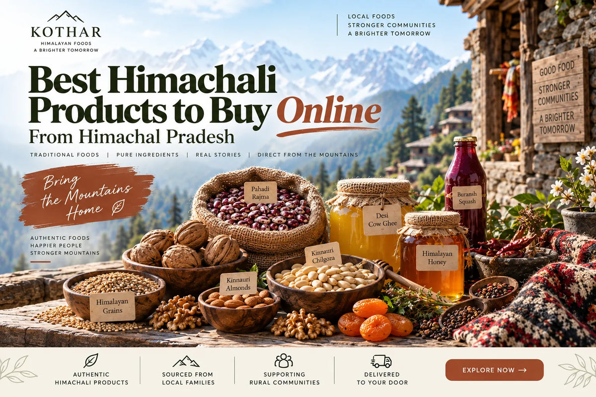 Best Himachali Products to Buy Online From Himachal Pradesh