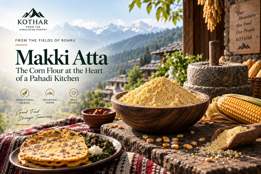 Makki Atta: The Corn Flour at the Heart of a Pahadi Kitchen