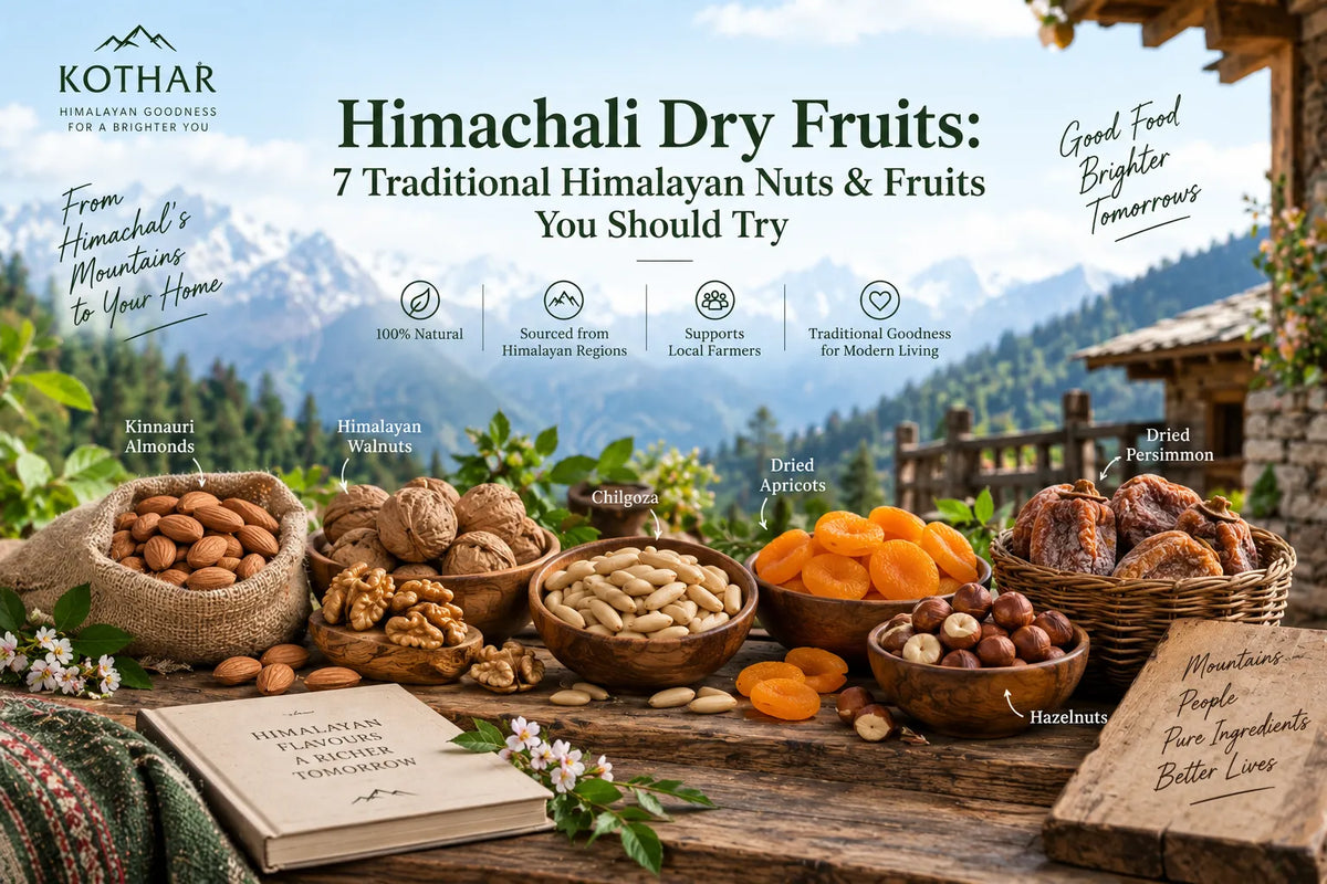 Himachali Dry Fruits: 7 Traditional Himalayan Nuts & Fruits You Should Try