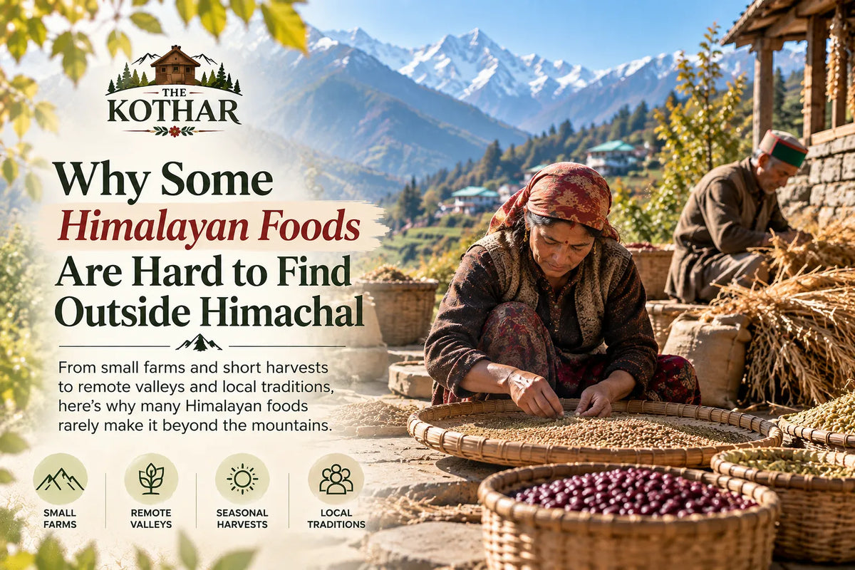 Why Some Himalayan Foods Are Hard to Find Outside Himachal