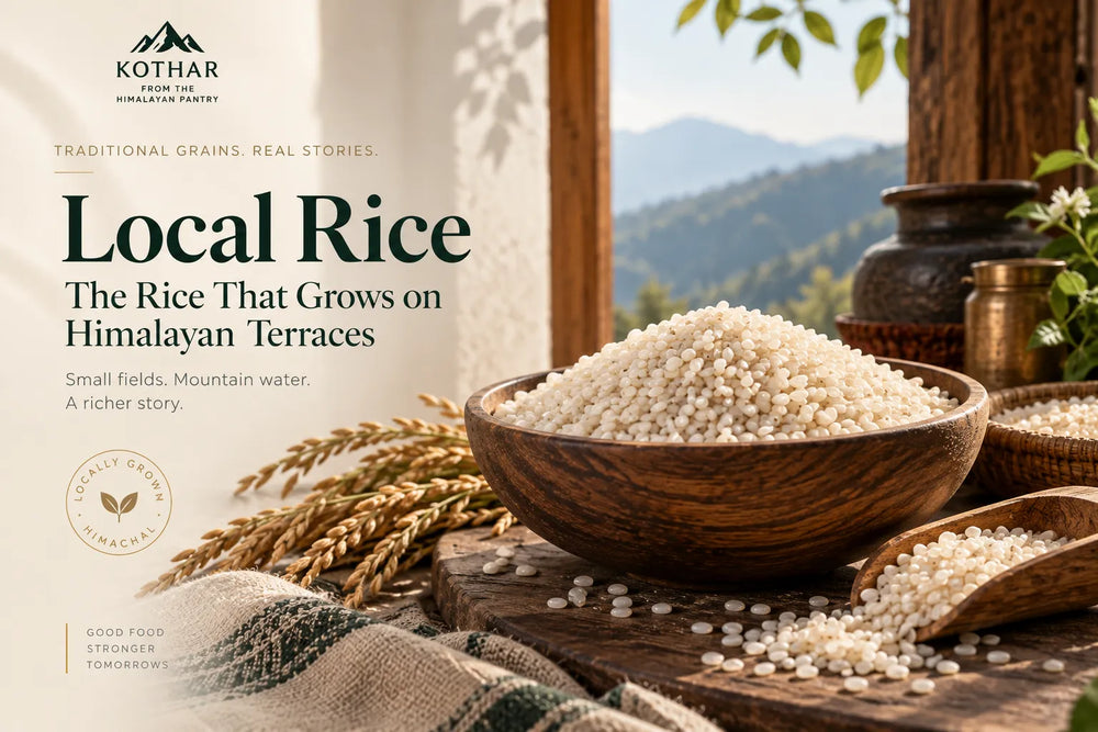 Local Rice: The Rice That Grows on Himalayan Terraces