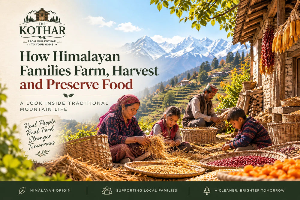 How Himalayan Families Farm, Harvest and Preserve Food: A Look Inside Traditional Mountain Life