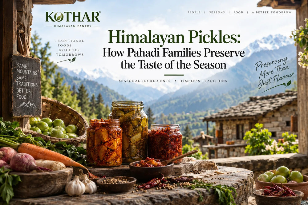 Himalayan Pickles: How Pahadi Families Preserve the Taste of the Season