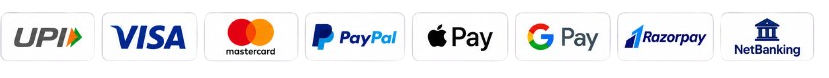 Payment methods accepted