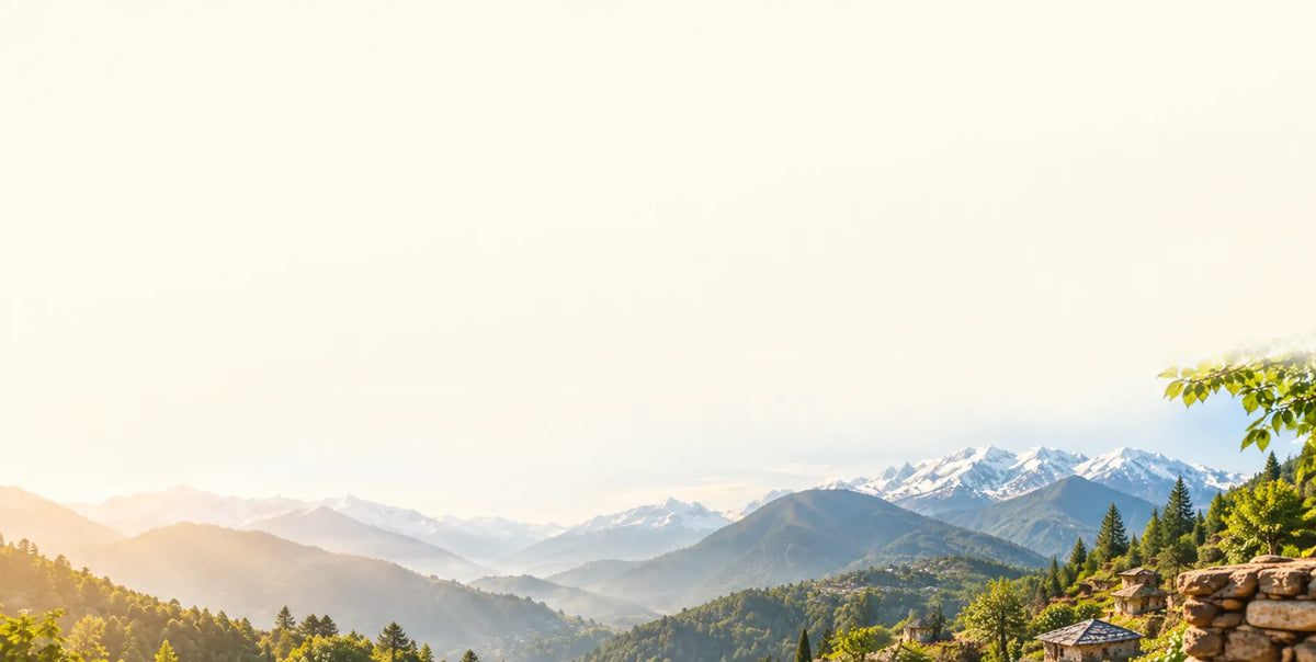 Himalayan mountains and traditional grains